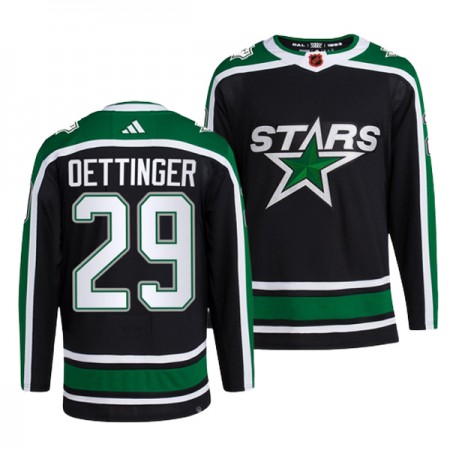 Miesten NHL Dallas Stars Pelipaita Jake Oettinger 29 Reverse Retro 2.0 Adidas 2022-23 Musta Authentic Miesten NHL Dallas Stars Pelipaita Jake Oettinger 29 Reverse Retro 2.0 Adidas 2022-23 Musta Authentic
